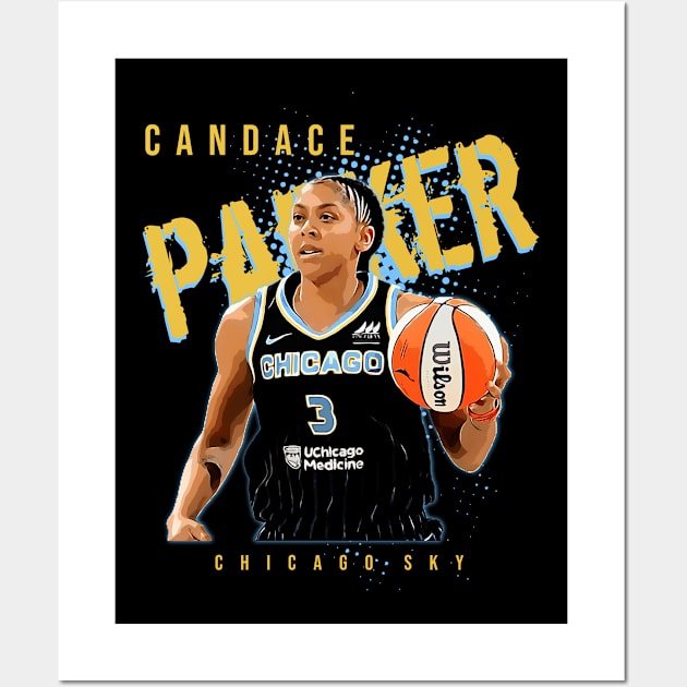 candace parker || chicago sky Wall Art by Aloenalone